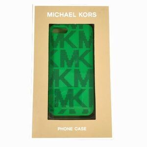 MICHAEL KORS Green Black iPhone 5 5S Phone Case MK Signature MRP $38.00